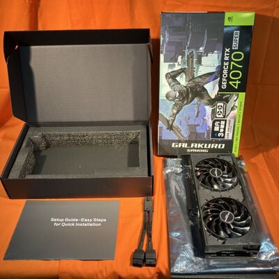 【なんば店】中古  玄人志向 GG-RTX4070SP-E12GB/DF(RTX4070 SUPER 12GB) 163395 
