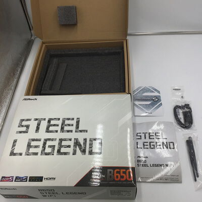 【白山FM松任店】中古  ASRock B650 Steel Legend WiFi (B650 AM5 ATX) 168306 