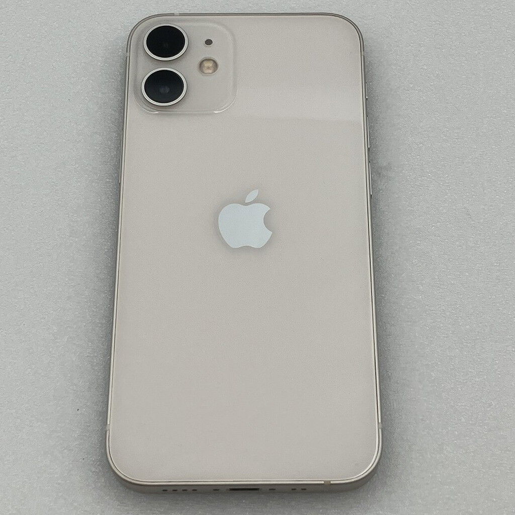 中古 【au】Apple iPhone12 mini 5.4インチ 128GB (ホワイト 中古 【au】Apple iPhone12 mini 5.4インチ 128GB (ホワイト