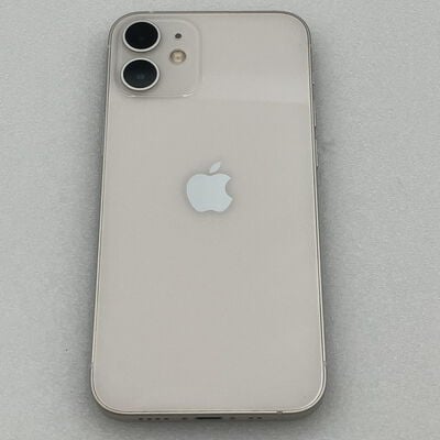 【新潟店】中古  【au】Apple iPhone12 mini 5.4インチ 128GB (ホワイト)  MGDM3J/A 144036 