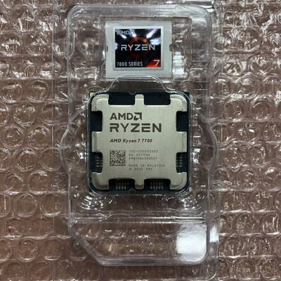 【宮崎恒久店】中古  AMD Ryzen 7 7700 (AM5/3.8GHz/40M/C8/T16/65W) 1460024624 