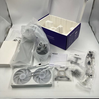 【なんば店】中古  NZXT RL-KR24E-W2(KRAKEN ELITE RGB 240 WH 水冷クーラー) 3280023097 