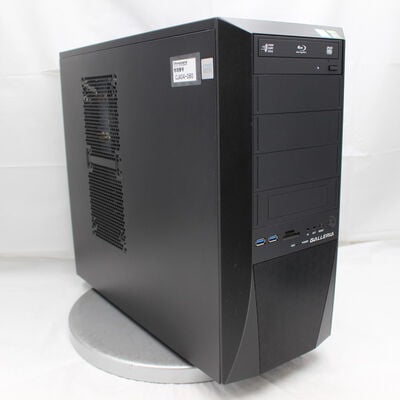 【通販センター】中古  THIRDWAVE GALLERIA KT(Intel Core i7 9700/16GB DDR4 (PC4)/SSD500GB/BD-RE/NVIDIA GeForce RTX 2070 SUPER 8GB/W11H64 MAR) 194863【5/28値下げ!】 