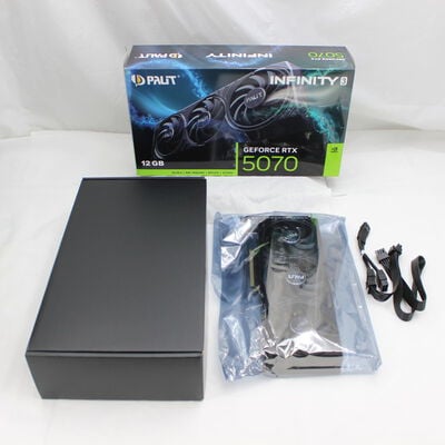 【通販センター】中古  Palit NE75070019K9-GB2050S (RTX5070 12GB Infinity 3) 188943 