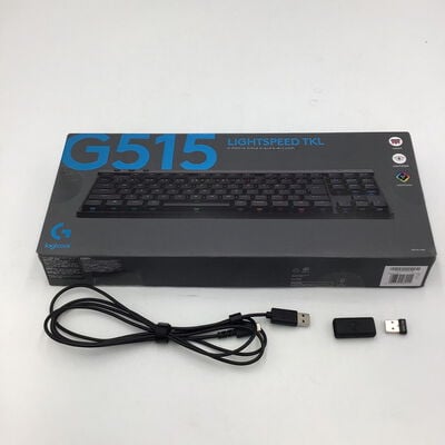 【白山FM松任店】中古  Logicool G515 LIGHTSPEED TKL G515-WL-LNBK (リニア ブラック) 4950001828 