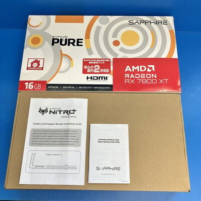 【大須店】中古  SAPPHIRE 11330-03-20G PURE RX7800XT GAMING OC (RX7800XT 16GB) 162729 