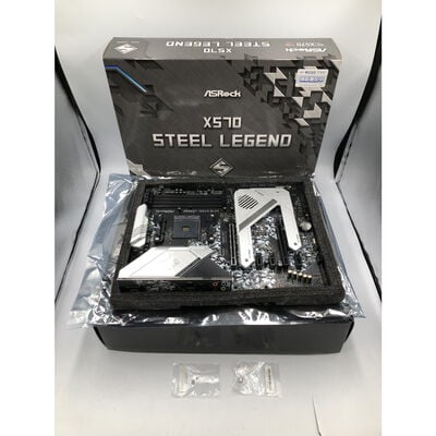 【水戸赤塚店】中古  ASRock X570 Steel Legend (X570 AM4 ATX DDR4) 140058 