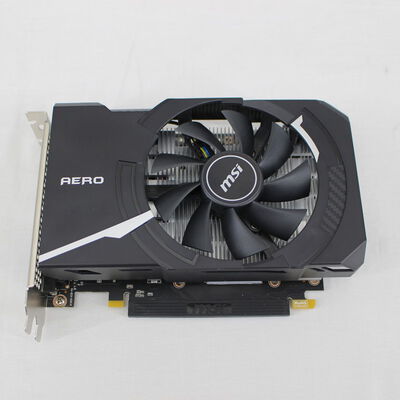 中古  MSI GeForce GTX 1650 D6 AERO ITX OCV3 178809 
