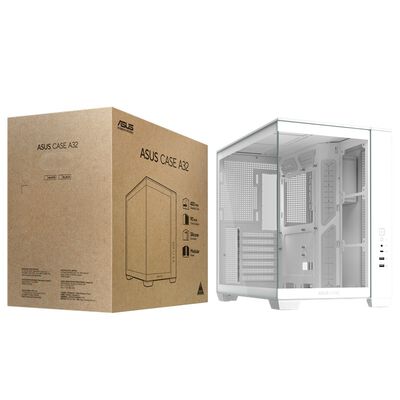 ASUS  A32 WHITE (ATX ガラス ホワイト) 