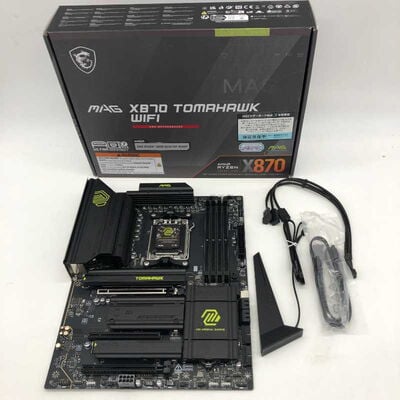 【郡山安積店】中古  MSI MAG X870 TOMAHAWK WIFI (X870 ATX AM5 DDR5) 172209 