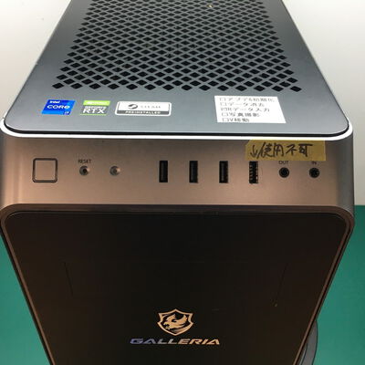 【佐賀南部バイパス店】中古  GALLERIA RM7C-R36T(i7 12700/32GB/SSD1TB/RTX3060Ti/W11H) 5250001120 