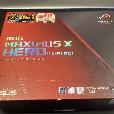 【大宮店】中古  ASUS ROG MAXIMUS X HERO (WI-FI AC)(Z370 1151 ATX DDR4) 136223 