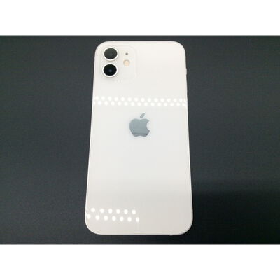 【浜松店】中古  【SIMロック解除済み】【au】Apple iPhone12 6.1インチ 128GB (ホワイト) MGHV3J/A 155543 