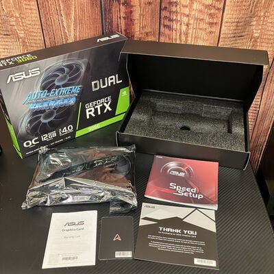 【富士青葉店】中古  ASUS DUAL-RTX3060-O12G-V2 (RTX3060 12GB) 175497 
