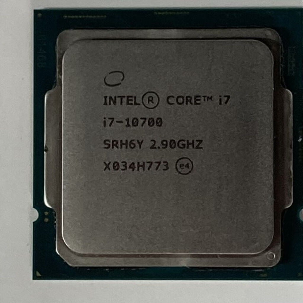 中古 INTEL Core i7 10700 (1200/2.9G/16M/C8/16) 142718 （396334