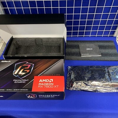 【横浜駅前店】中古  ASRock RX7800XT PG 16GO RX7800XT Phantom GamingOC (RX7800XT 16GB) 162733 