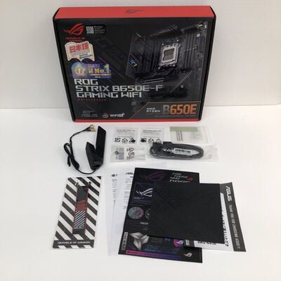 【津ラッツ店】中古  ASUS ROG STRIX B650E-F GAMING WIFI(B650E AM5 ATX DDR5) 167324 