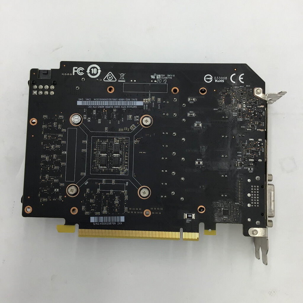 中古 MSI GeForce GTX1660SUPER AERO ITX OC (GTX1660SUPER 6GB)_