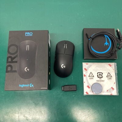 【神戸・三宮店】中古  Logicool PRO X SUPERLIGHT Wireless Gaming Mouse G-PPD-003WL-BK 146967 