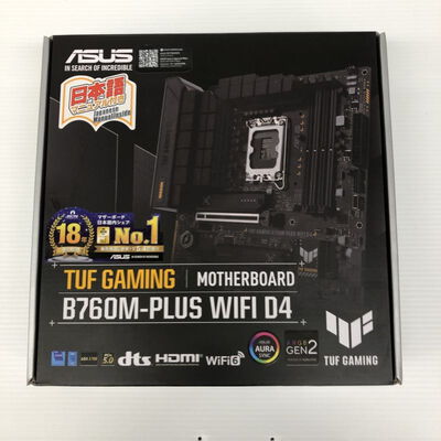 【徳島住吉店】中古  ASUS TUF GAMING B760M-PLUS WIFI D4(B760 mATX DDR4 167274 