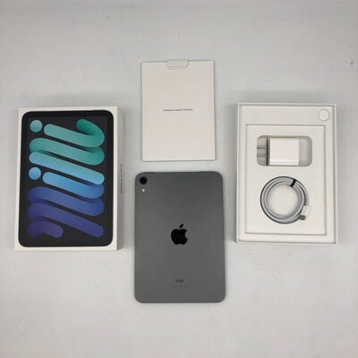 【大分店】中古  iPad mini 第6世代 64GB MK7M3J/A スペースグレイ Wi-Fi 4860001028 