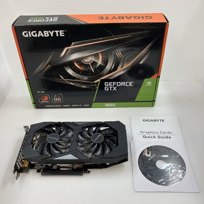 【秋葉原本店】中古  GIGABYTE GV-N1660OC-6GD (GTX1660 6G GDR5) 139180 