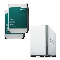 Synology DiskStation DS223j + HAT3320-8T 8TB HDD 2台セット 合計金額より6,500円（税込）値引き！