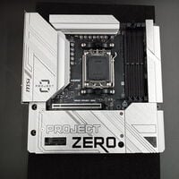 中古  MSI B650M PROJECT ZERO (B650 AM5 mATX DDR5) 168303 