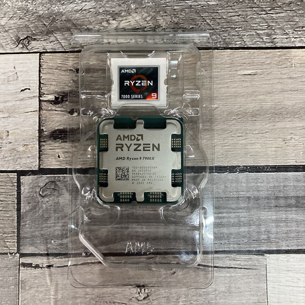 中古 AMD Ryzen 9 7900X (AM5/4.7GHz/76M/C12/T24/170W 152462