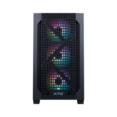ADATA  LANDER 300 LANDER300MAA-BKCWW (MicroATX ガラス ブラック) 