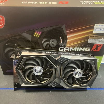 【大宮店】中古  MSI GeForce RTX 3060 GAMING X 12G (RTX3060 12GB) 144776 