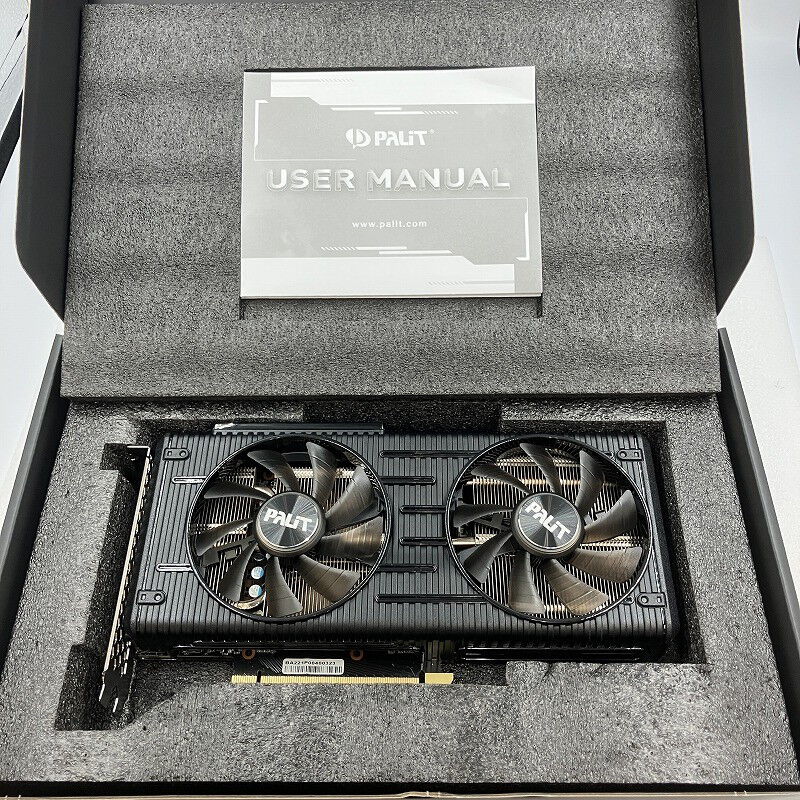 【★中古美品】PALIT GeForce RTX 3060 Ti 8GB Palit Microsystems NE6306TS19P2-190AD (GeForce RTX 3060 Ti