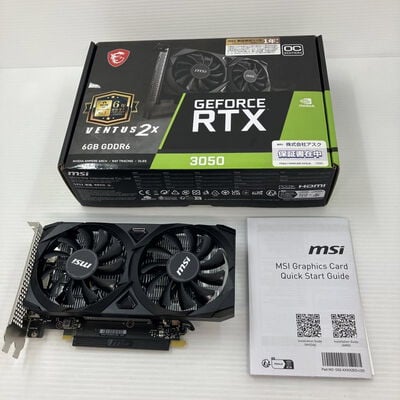 【秋葉原本店】中古  各社 GeForce RTX3050 (6GB PCI-E) 166372 