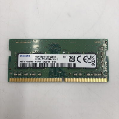 【福井日之出店】中古  PC4-25600 8GB ノート用(DDR4-3200) 158771 