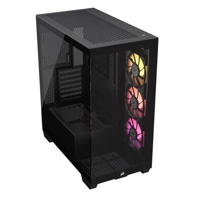 Corsair  iCUE LINK 3500X RGB Tempered Glass Black CC-9011280-WW (E-ATX ガラス ブラック) 