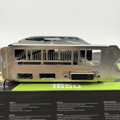 【宇都宮鶴田店】中古  MSI GeForce GTX 1650 AERO ITX 4G OC(GTX1650 4G GDR5) 139574 