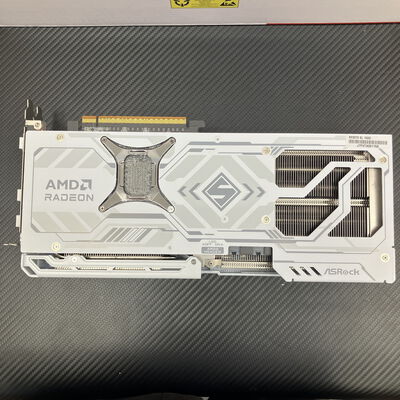 【富士青葉店】中古  ASRock RX9070 SL 16GO Steel Legend 16G OC (RX9070 16G) 176952 