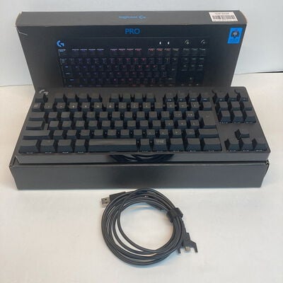 【京都店】中古  Logicool G-PKB-002CK (有線 ｹﾞｰﾐﾝｸﾞｷｰﾎﾞｰﾄﾞ) 158801 