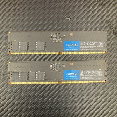 【富士青葉店】中古  16GB 2枚組(合計32GB) PC5-38400/DDR5-4800 デスクトップ用 190889 