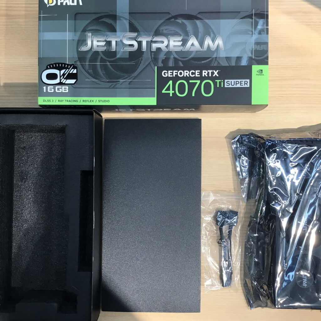 中古 Palit NED47TSS19T2-1043J JetStream OC (RTX4070Ti SUPER