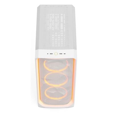 Fractal Design  Meshify 3 Ambience Pro RGB White TG Clear Tint FD-C-MES3A-05 (E-ATX ガラス ホワイト) 