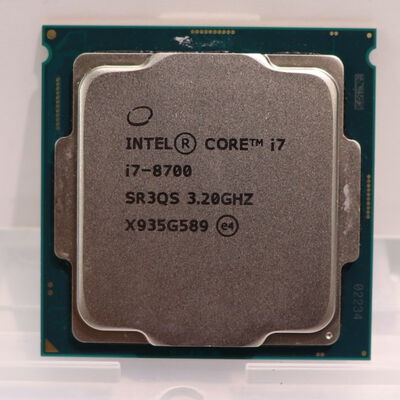【札幌店】中古  INTEL Core i7 8700 (1151/3.20GHz/12M/C6/T12) 136198 