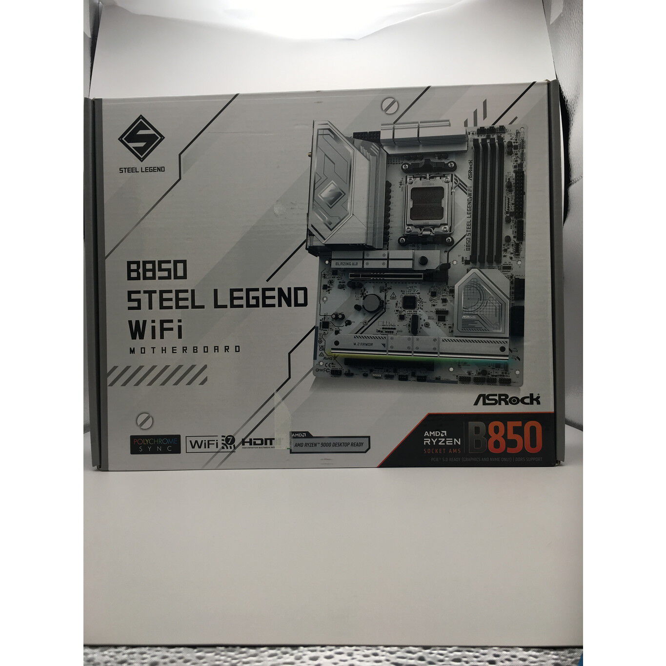 中古 ASRock B850 Steel Legend WiFi (B850 AM5 ATX DDR5) 175464