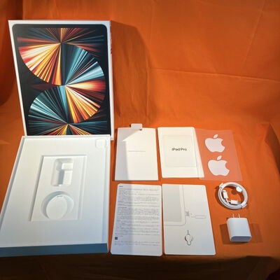 【なんば店】中古  Apple iPad Pro 12.9 （第5世代/2021） Wi-Fi+Cellular 256GB シルバー 国内版SIMロックフリー MHR73J/A 145773 