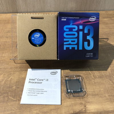【姫路店】中古  INTEL Core i3 8100 (1151/3.60GHz/6M/C4/T4) 136202 