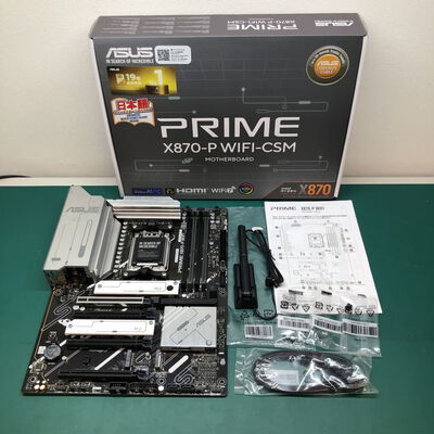 【津ラッツ店】中古  ASUS PRIME X870-P WIFI-CSM (X870 AM5 ATX DDR5) 172203 