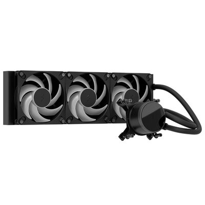 Fractal Design  Radius 360 RGB Black FD-W-RA1-3602 (360mm ARGB ブラック) 
