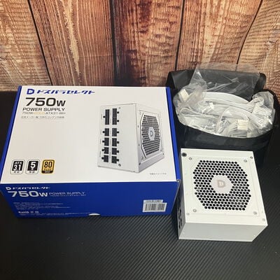 【富士青葉店】中古  ﾄﾞｽﾊﾟﾗｾﾚｸﾄ 750W-GOLD-ATX31-WH(750W WH ATX3.1) 5070001385 