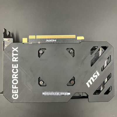 【大須店】中古  MSI GeForce RTX 4060 Ti VENTUS 2X BLACK 8G OC?(RTX4060Ti 8GB) 158559 