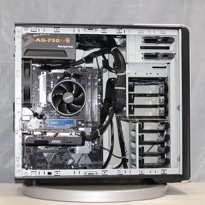 中古  TSUKUMO G-GEAR GA5A-D210T/CP2(AMD Ryzen 5 3600/16GB/SSD256GB/DVDマルチ/NVIDIA GeForce GTX 1650 4GB/W11H64 MAR) 